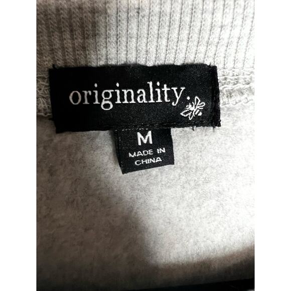 Originality Nashville Graphic Sweatshirt Gray Size Medium NWT - Picture 2 of 8